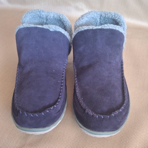 L.L. Bean Women’s Fleece Lined Slip on Insulated Shoes Booties Size 10 - Picture 3 of 10
